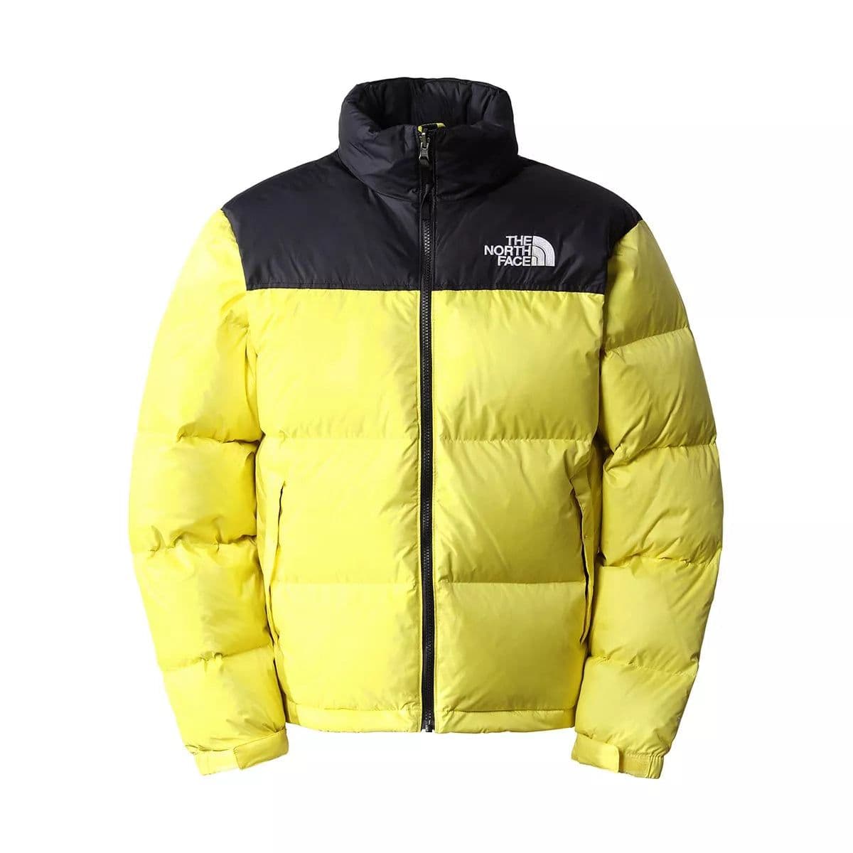Куртка чоловіча The North Face 1996 Retro Nuptse пухова жовто-чорна