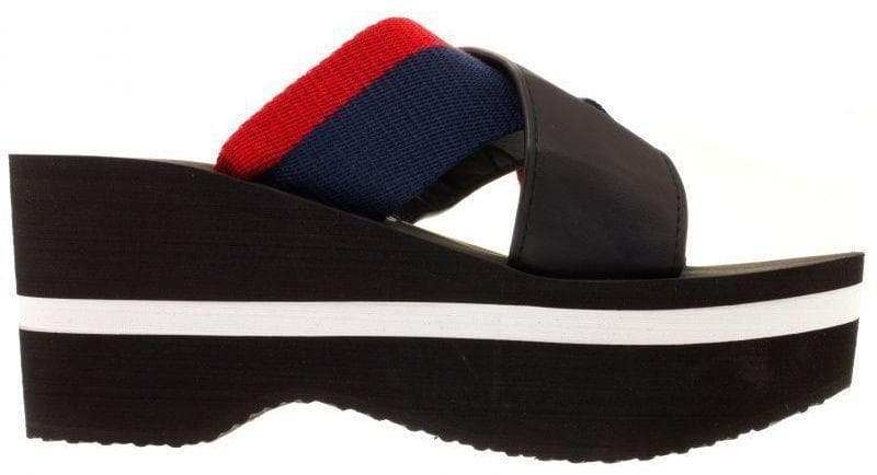 Жіночі шльопанці Rocket Dog Radley Black/Navy/Red