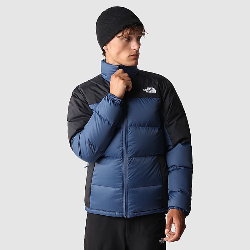 Куртка чоловіча The North Face Diablo Down пухова синя з чорним