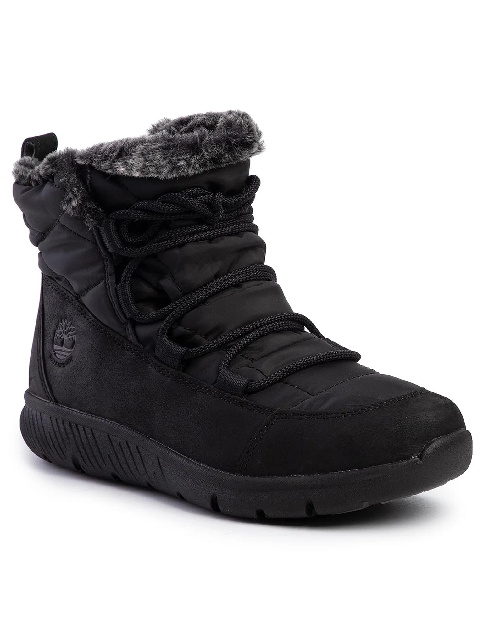Чоботи жіночі Timberland Boltero Winter Boot чорні дуті водонепроникні