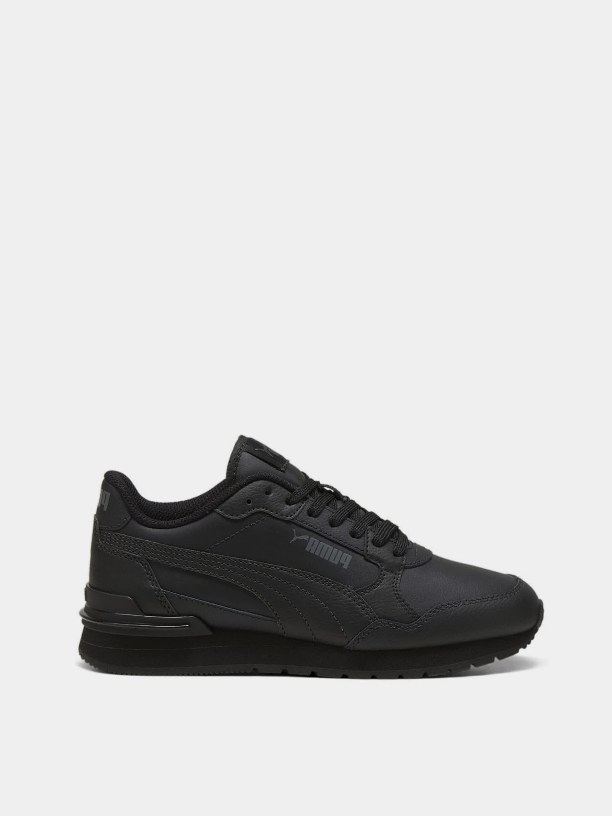Кросівки дитячі Puma ST Runner V4 L чорні шкіряні